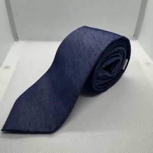 Calvin Klein Navy designer neck tie‎ jean look